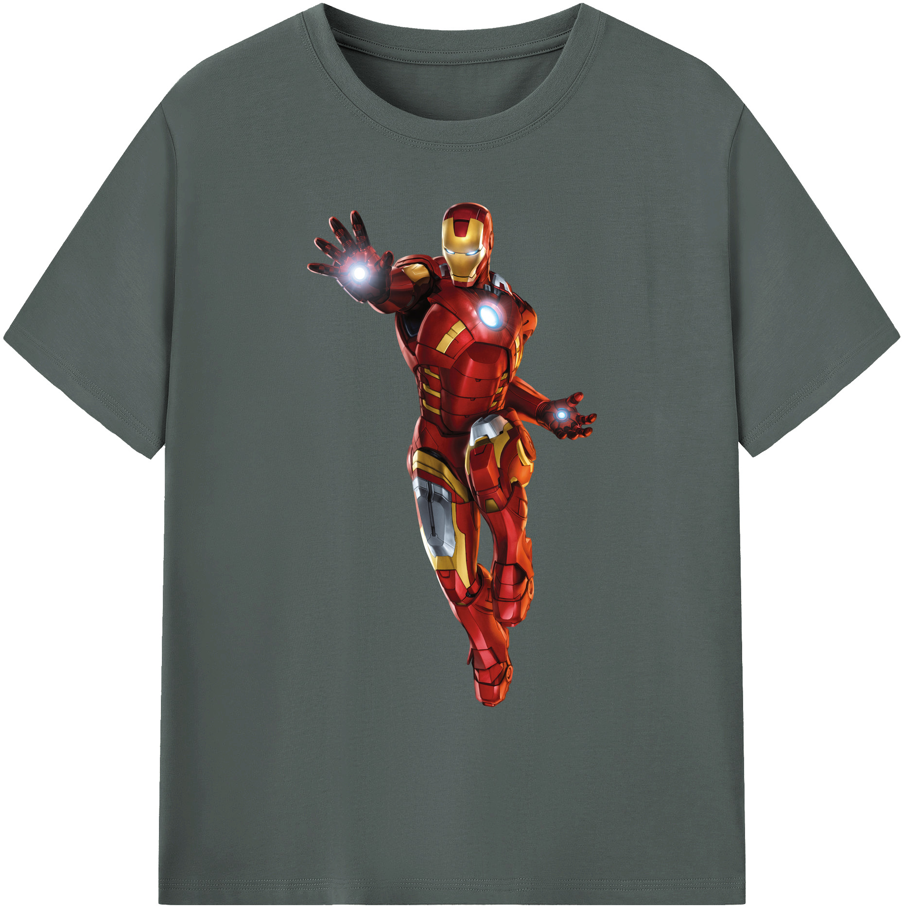 （画像用） アベンジャーズ The Avengers 綿100％ メンズ半袖Tシャツ｜肌触りやわらか＆通気性